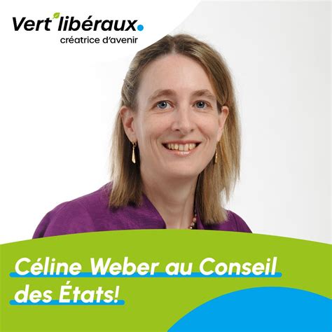 Céline Weber, Conseillère Nationale PVL VD